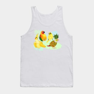 birbs fruits doodles Tank Top